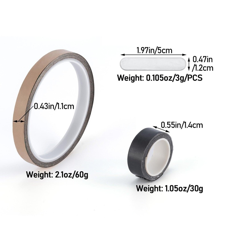 Dr.Fish Fishing Lure Adhesive Weight Strips Tape