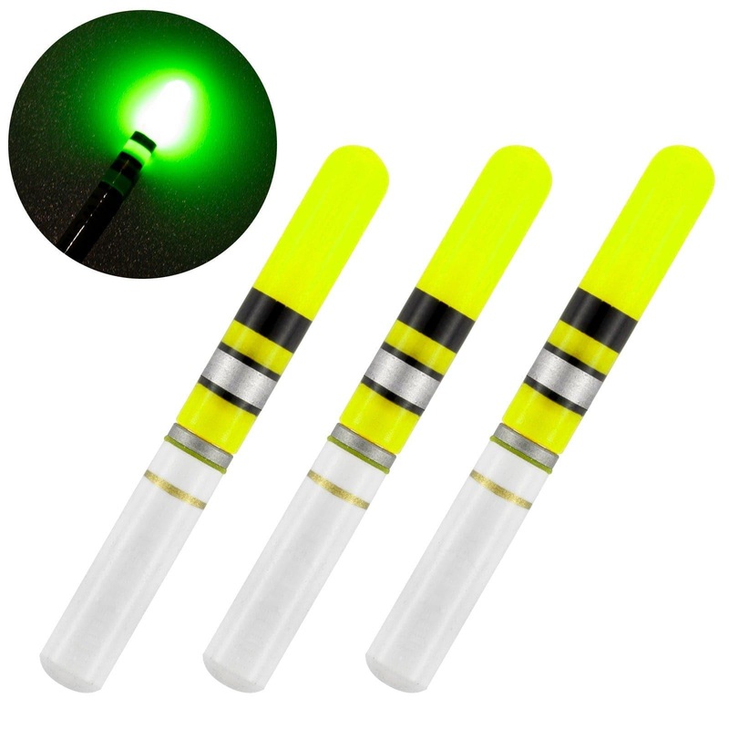 Dr.Fish 10pcs Glow Sticks LED Fish Floats