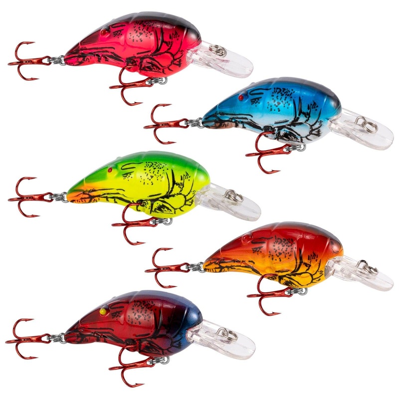 Dr.Fish 4pcs Crayfish Hard Bait Bait 2.8”