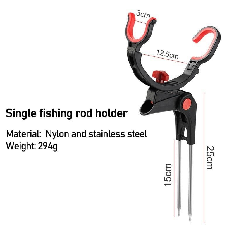 Dr.Fish Fishing Rod Holders 25cm ( 360 Degree Adjustable)