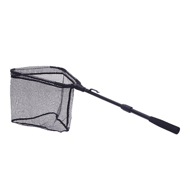 Dr.Fish Foldable Fishing Net with Pole Handle 2.95ft