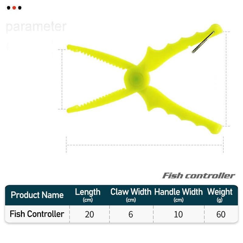 Dr.Fish Portable Plastic Fishing Pliers Gripper 20cm