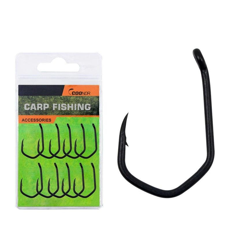 Dr.Fish 10pcs Carp Hooks 2#-10#