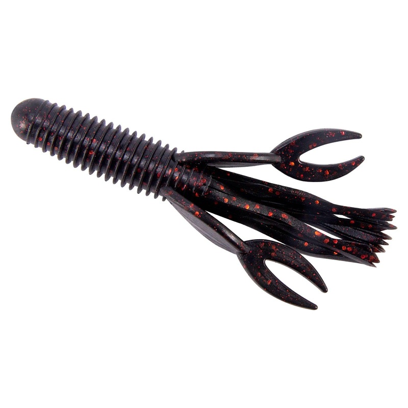 Dr.Fish 10pcs Craw Tube Bait Soft Lure 4”