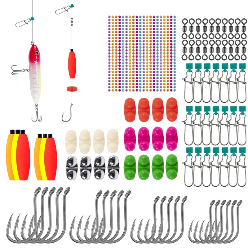 Dr.Fish 205pcs Catfish Rig Tackle Making Kit