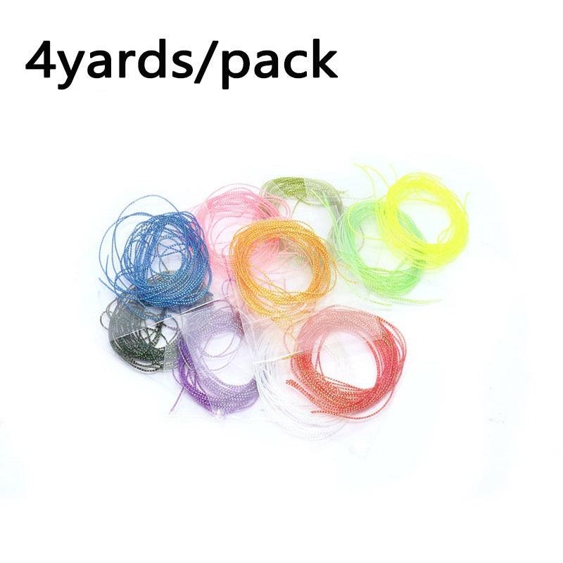 Dr.Fish 4M Crystal Flash Line Fly Tying Material (10 colors)