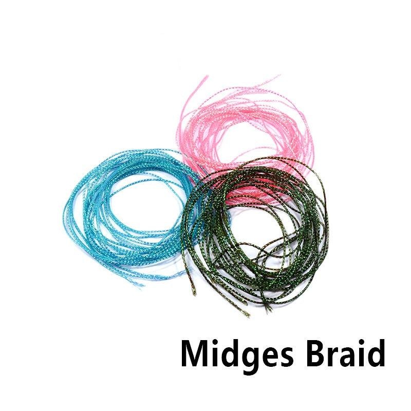 Dr.Fish 4M Crystal Flash Line Fly Tying Material (10 colors)