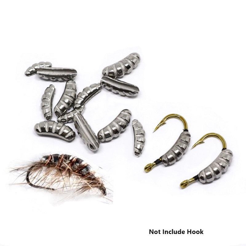 Dr.Fish 5/10pcs DIY Fly Tying Shrimp Body XS-L