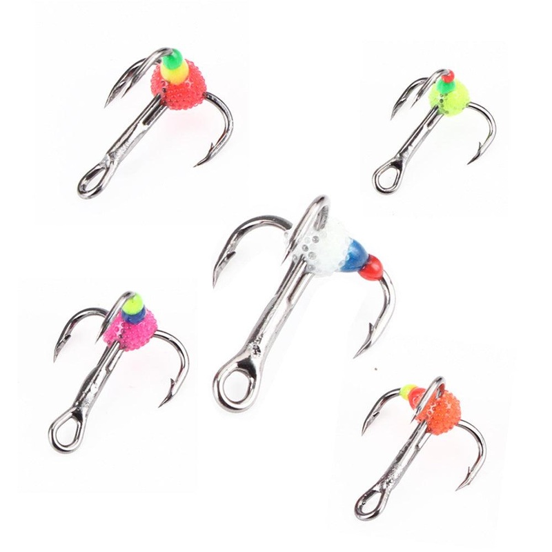 Dr.Fish 5pcs Ice Small Fishing Tackle Kit 6# 8# 10#