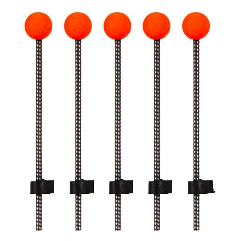 Dr.Fish 5pcs Red Ball Spring Rod Tips