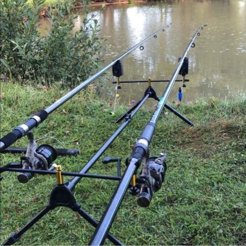 Dr.Fish Tripod Stand Aluminum Fishing Rod Holder