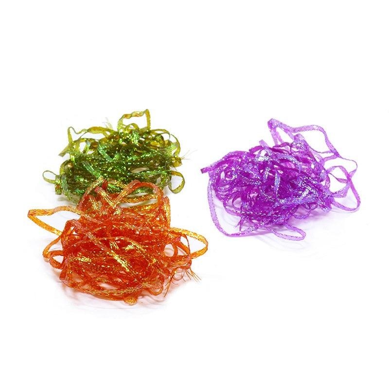Dr.Fish 1 pcs Diamond Braid Crystal Flash Fly Tying Materials (10 colors)