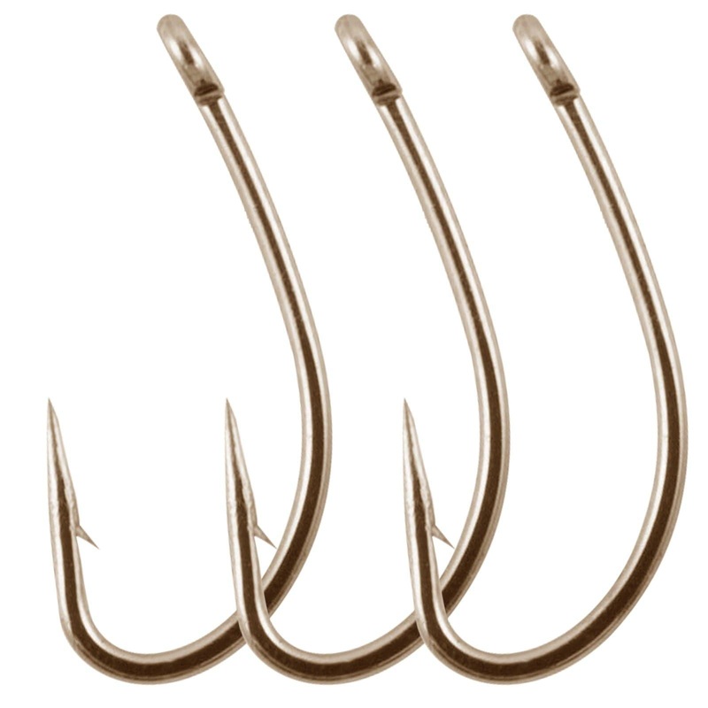 Dr.Fish 100pcs Gold/Silver Fly Tying HooK #12-#22
