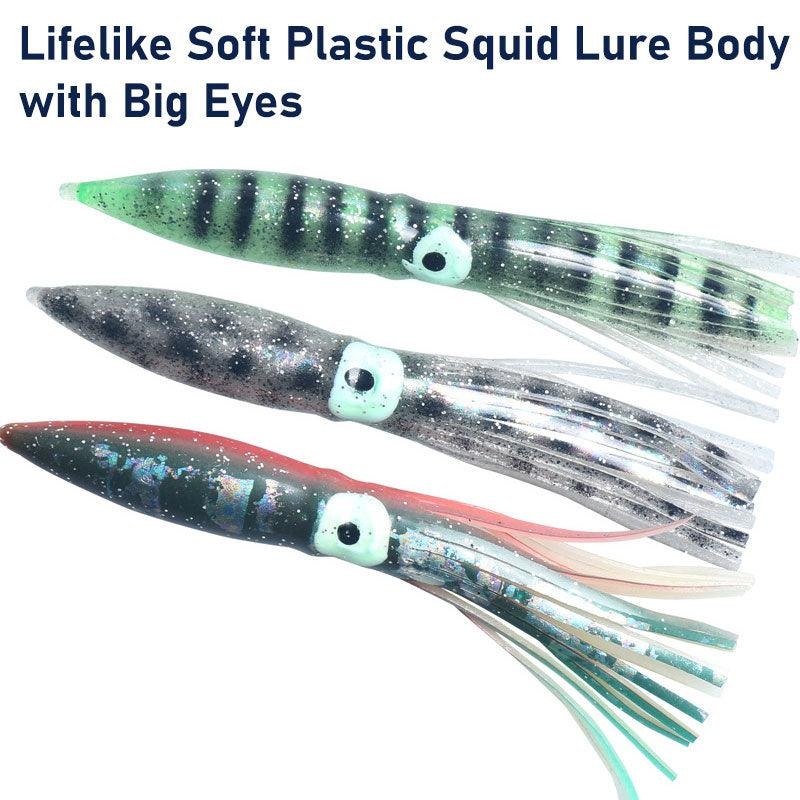 Dr.Fish 2PCS Octopus Skirts Trolling Lure 11cm/5g