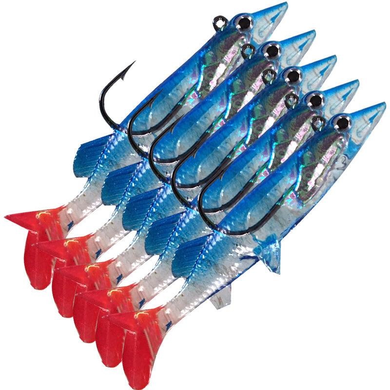 Dr.Fish 3pcs Bionic Fishing Soft lure 8cm/6g