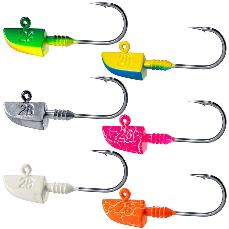 Dr.Fish 5pcs Bullet Jig Heads 2.75” 28g