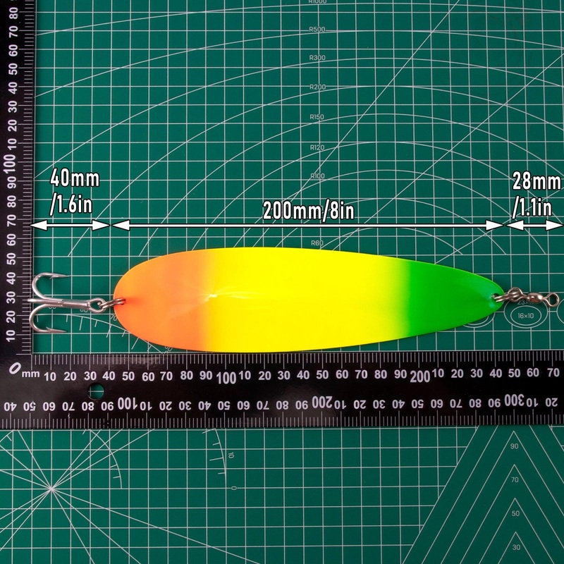 Dr.Fish Heavy Duty Flutter Spoon 8