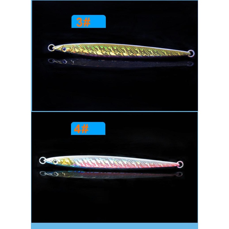 Dr.Fish Saltwater Glow Vertical Jigs Spoon Lure 19.8cm/160g