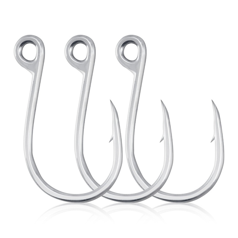 Dr.Fish 10-Pack Inline Single Hooks
