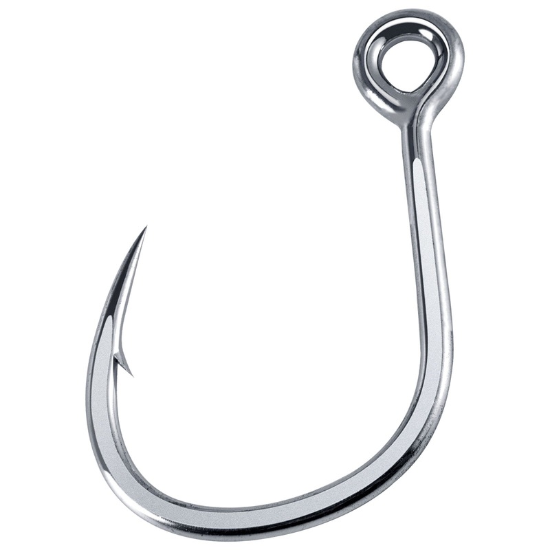 Dr.Fish 10pcs Inline Single Hooks #4-#9/0