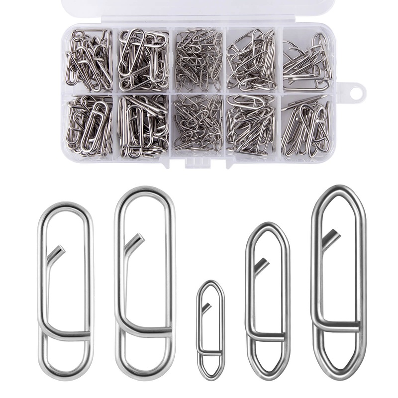 Dr.Fish 200pcs Power Speed Clips Kit 25-125lb
