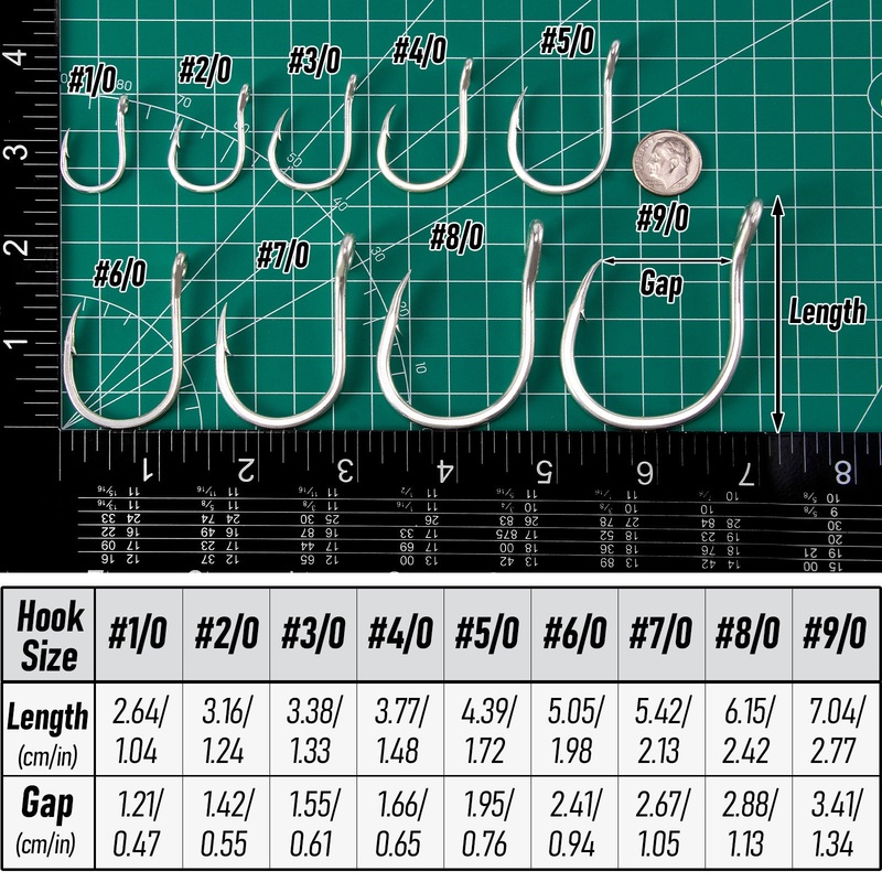 Dr.Fish Fishing Cricle Hooks Livebait Catfish Hooks