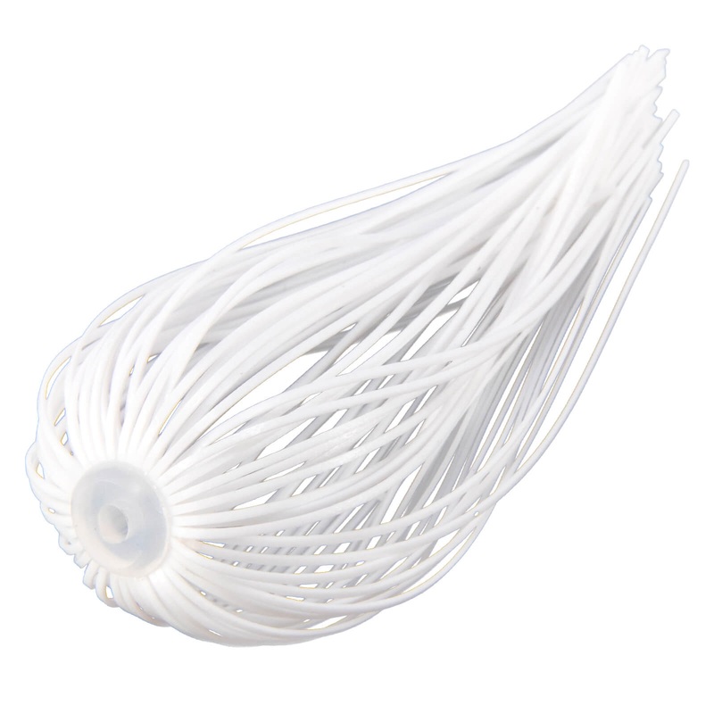 Dr.Fish 15pcs Umbrella Replacement Jig Skirts