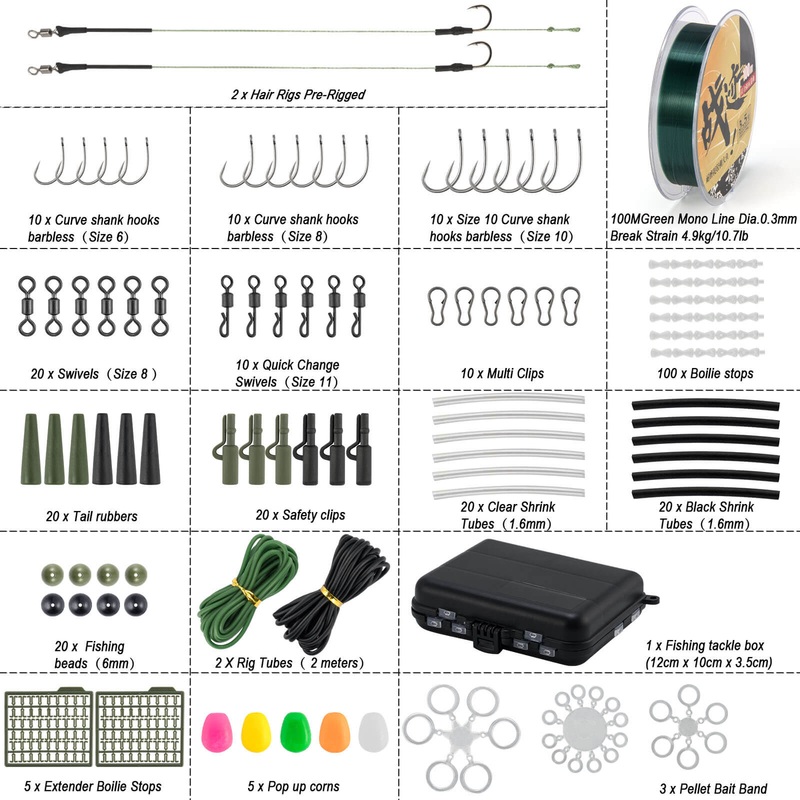 Dr.Fish 7.4FT Telescopic Carp Fishing Rod with Bait Feeder Reel