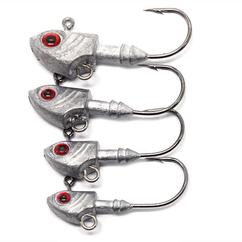 JGX3 – APEX Jig Head (5 PC)|1/8 oz|1/6 oz|1/4 oz|1/3 oz|1/2 oz|3/4 oz|1 oz|1 1/4 oz|Plain|With Coloring