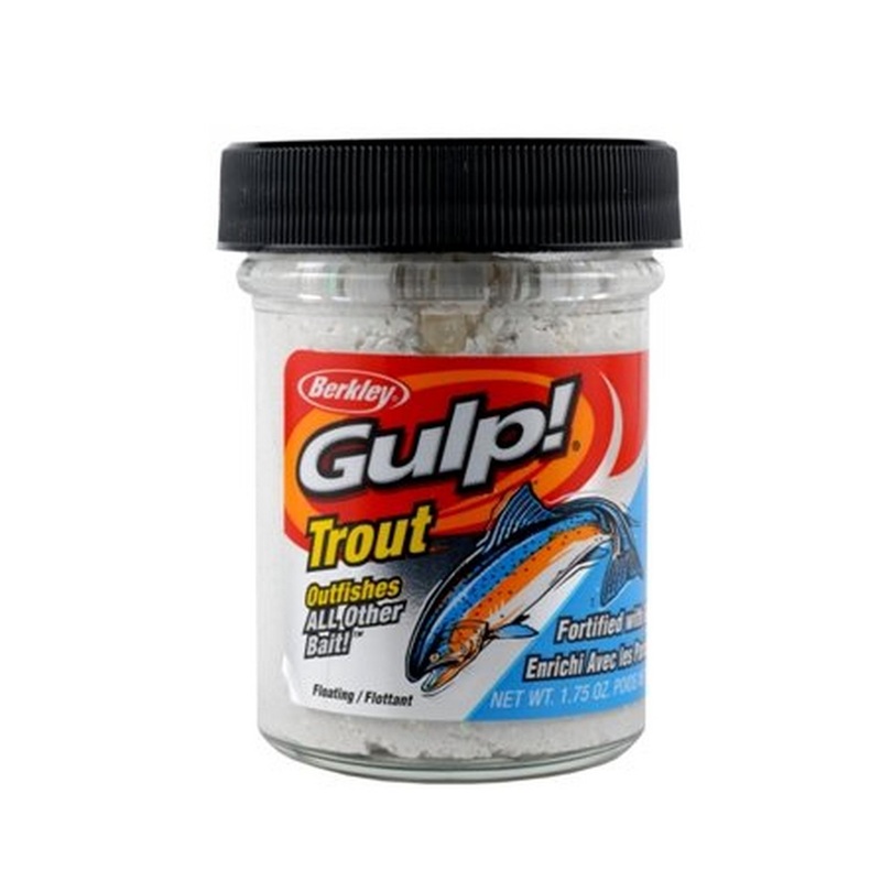 Gulp! Trout Dough|Marshmallow Cluster|American Pie|Chunky Chartreuse|Orange Pulp|Rainbow Candy|Sherbet Burst|Chunky Cheese|Gulp!|Gulp! with Garlic|Gulp! with Salmon Egg