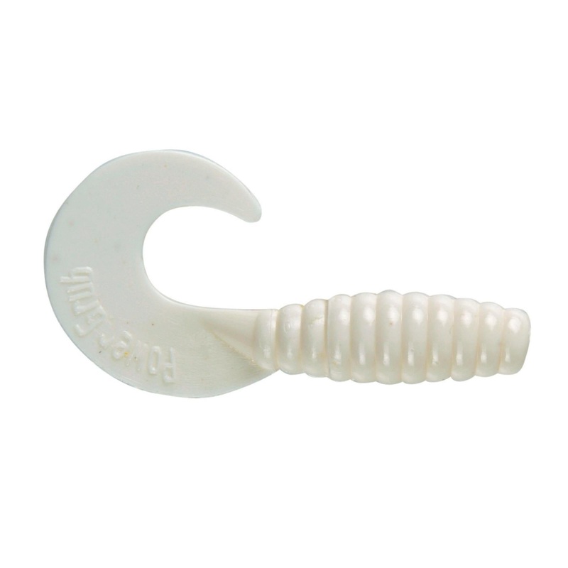 PowerBait Power Grubs|Chartreuse|Firetiger|White|Yellow|Black|Christmas Lights|Natural Chartreuse|Pumpkinseed|Blue Pearl Salt and Pepper|Chartreuse Pepper|Green Pumpkin|Milky Chartreuse|2 in|3 in|4 in