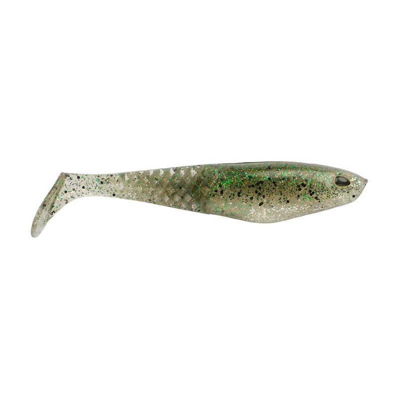 PowerBait Saltwater CullShad|HD Pinfish|Chartreuse Silver Flash|Silver Flash|Dark Night|Mermaid|Cold Beer|Chrome Flash|4 in|5 in