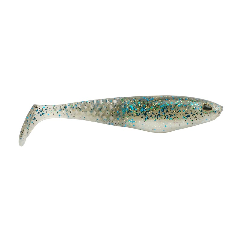 PowerBait Saltwater CullShad|HD Pinfish|Chartreuse Silver Flash|Silver Flash|Dark Night|Mermaid|Cold Beer|Chrome Flash|4 in|5 in
