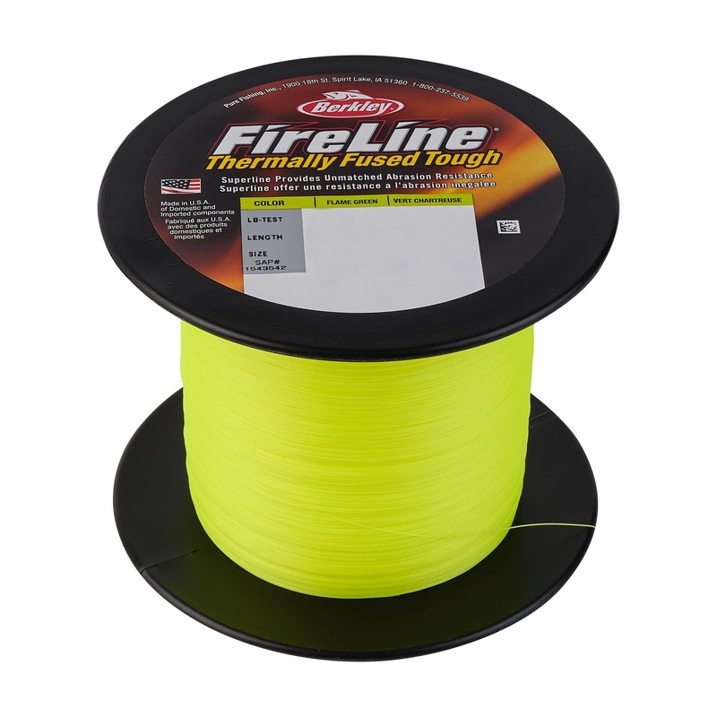 FireLine Bulk Spool|4 lb | 1.8 kg|6 lb | 2.7 kg|8 lb | 3.6 kg|10 lb | 4.5 kg|14 lb | 6.3 kg|17 lb | 7.7 kg|20 lb | 9 kg|30 lb | 13.6 kg|Crystal|Flame Green|Smoke