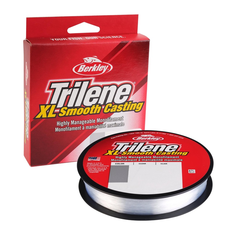 Trilene XL Filler Spool|30 lb | 13.6 kg|20 lb | 9 kg|25 lb | 11.3 kg|10 lb | 4.5 kg|12 lb | 5.4 kg|14 lb | 6.3 kg|17 lb | 7.7 kg|6 lb | 2.7 kg|8 lb | 3.6 kg|2 lb | 0.9 kg|4 lb | 1.8 kg|Clear|Low-Vis Green|Fluorescent Clear/Blue|250 yd | 228 m|270 yd |