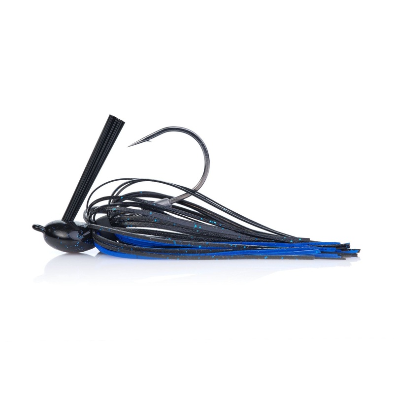 Berkley Finesse Jig|Bama Craw|Blue Craw|Watermelon Candy|BR Green Pumpkin|Peanut Butter and Jelly|Hot Craw|GK Spring Craw|Black Brown Amber|Blue Oyster|Black/Blue|1/2 oz|1/4 oz|3/8 oz