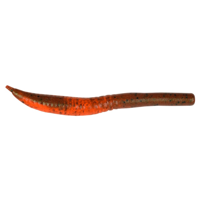 Berkley Gulp! Killer Crawler|Natural|Dark Crawler-Chartreuse Pepper|Breen-Orange|Nightcrawler