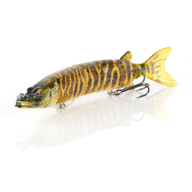Savage Gear 3D Hard Pike|Cisco|Striped Pike|Firetiger|Black/Orange|7.75 in|10.25 in