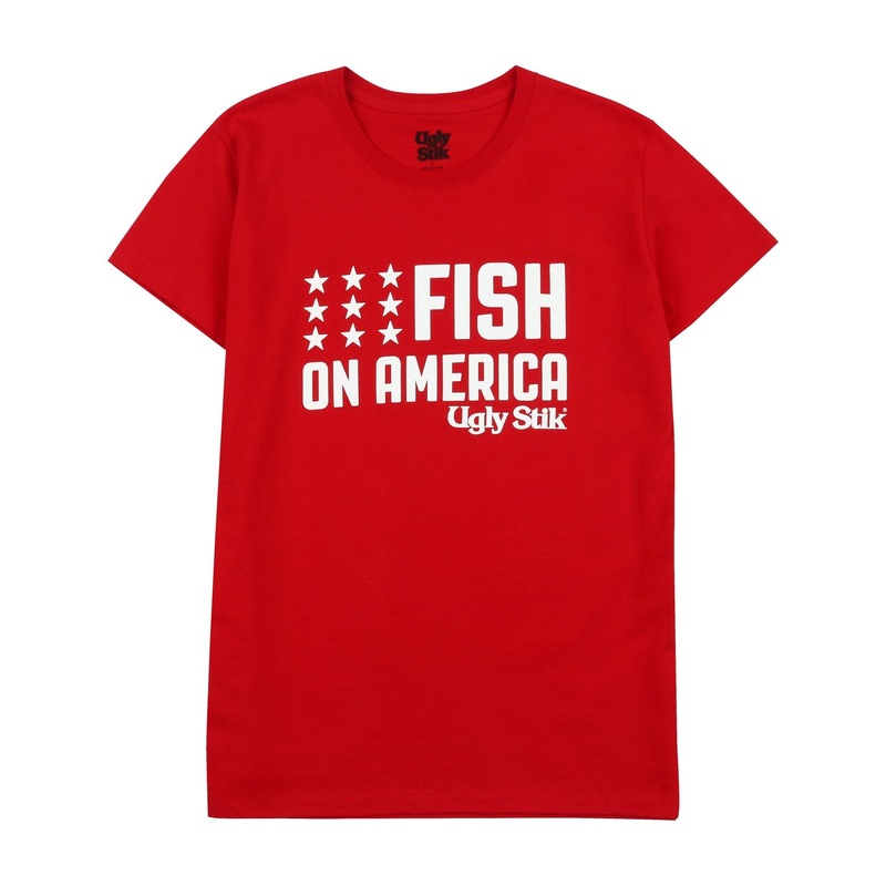 Ugly Stik Fish on America Women’s T-Shirt