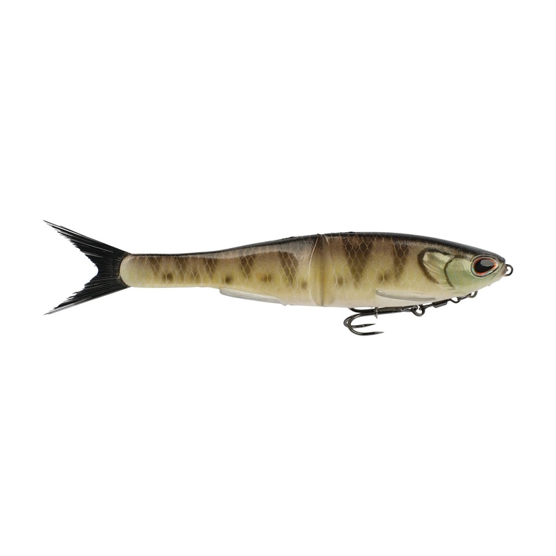 Berkley PowerBait Nessie|Perch|Hitch|Voltage|Golden Shiner|Rainbow Trout|Green Pumpkin|Hickory Shad|Burnt Bone|Raw|Shad|7 in|5 in|9 in