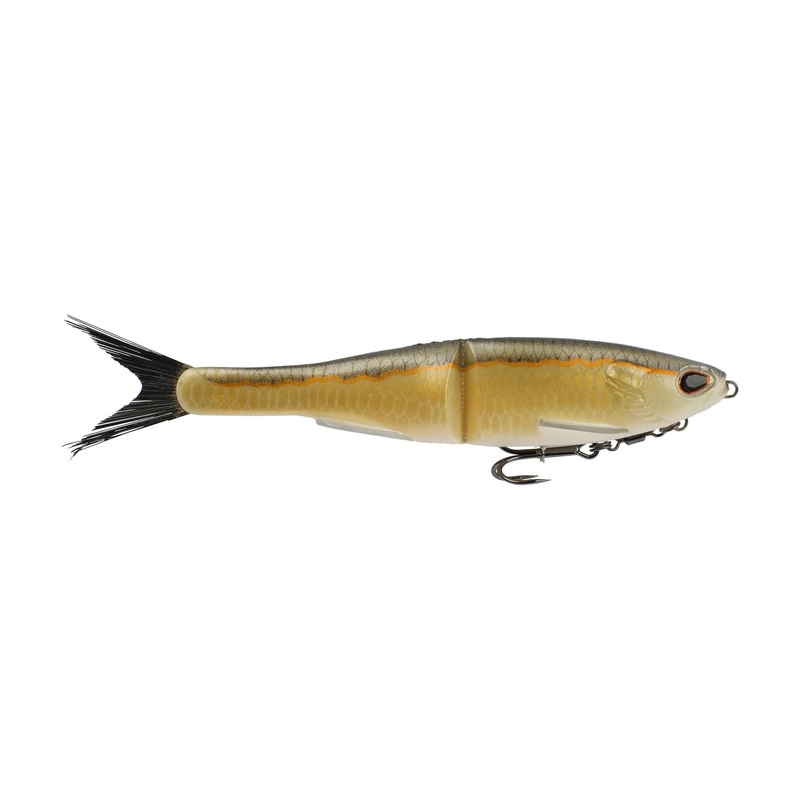 Berkley PowerBait Nessie|Perch|Hitch|Voltage|Golden Shiner|Rainbow Trout|Green Pumpkin|Hickory Shad|Burnt Bone|Raw|Shad|7 in|5 in|9 in