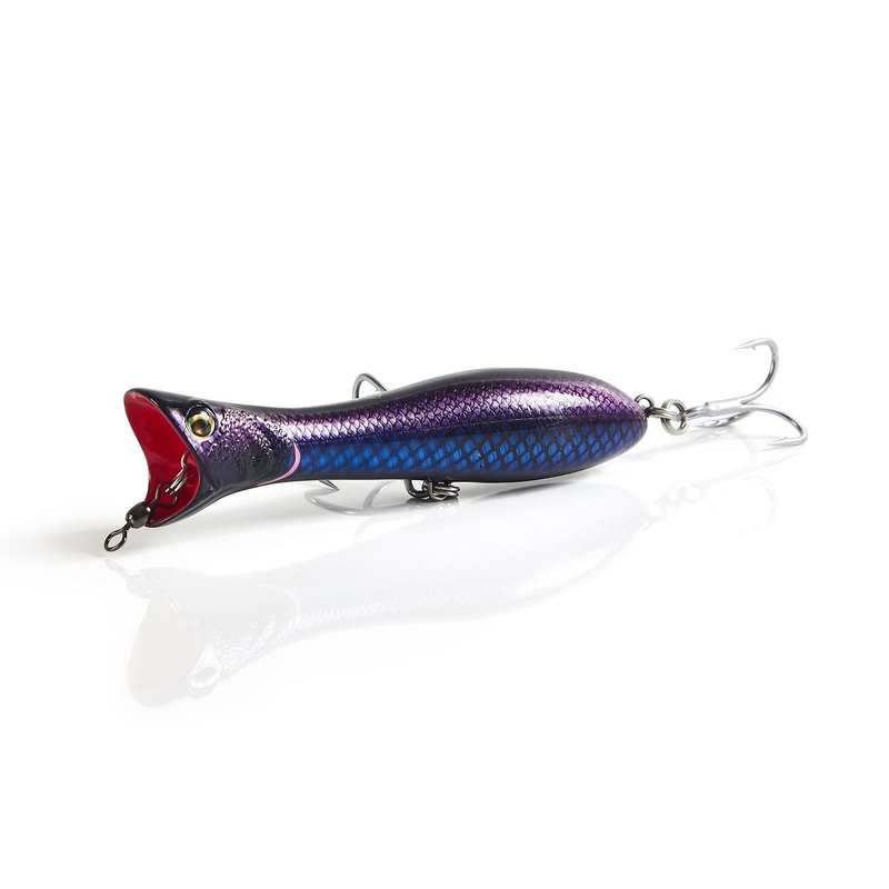 Savage Gear Panic Popper V2|Olive Flash|Reef Runner|White Flash|Black Flash|Flying Fish|Peanut Bunker|Purple Black|Black Gold|Bone|Green Mackerel|Chrome Sardine|3.5 in|6.5 in|7.5 in|5.5 in