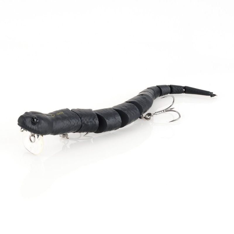 Savage Gear 3D Wake Snake|Black Snake|Brown Chrome|Green Snake|Rattle Snake|12 in|8 in