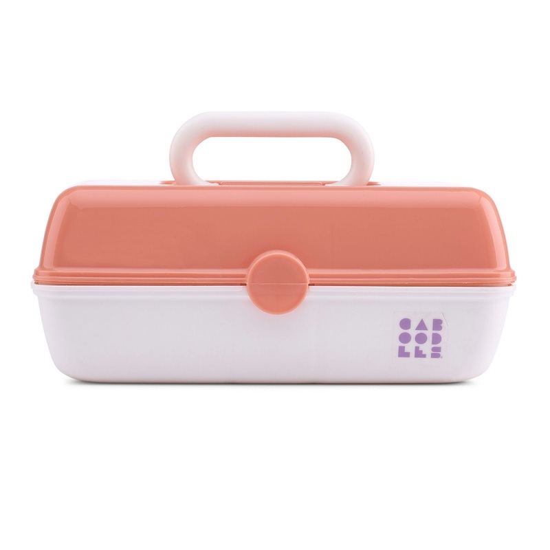 Caboodles Pretty In Petite|Violet Over Tangerine|Hot Pink Over Rose|Pink Sparkle|Neon Green Over Lilac|Pink Over Lavender|Turquoise Over Sky|Lavender Over Violet|Hot Pink Over Aqua|Pink Over Orange Sparkle|Periwinkle Over Pink|Seafoam Over Lavender|Tang