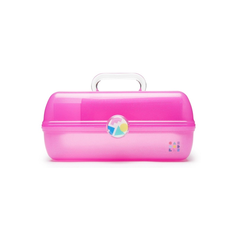 Caboodles On-The-Go Girl|Silver Shimmer|Lilac Over Cobalt|Violet Over Tangerine|Hot Pink|Pink Over Violet|Sky Blue Over Lemon|Pink Sparkle|Funfetti Over Dusty Rose|Violet Over Silver|Lavender Over Blue|Turquoise Over Sky|Purple|Lavender Marble|White Opa
