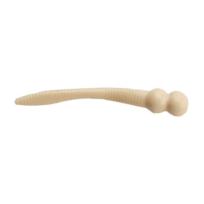 Berkley PowerBait Whipworm|Natural White|Natural|Pink|Glow White|Black|Chartreuse|Red
