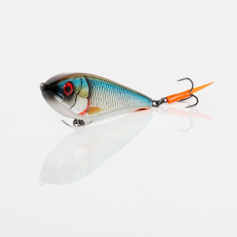 Savage Gear Deviator Swim|Lemon White|Blue Silver|Firetiger|Green Silver|Orange Tiger|Pike|5 in|4 in|5.5 in