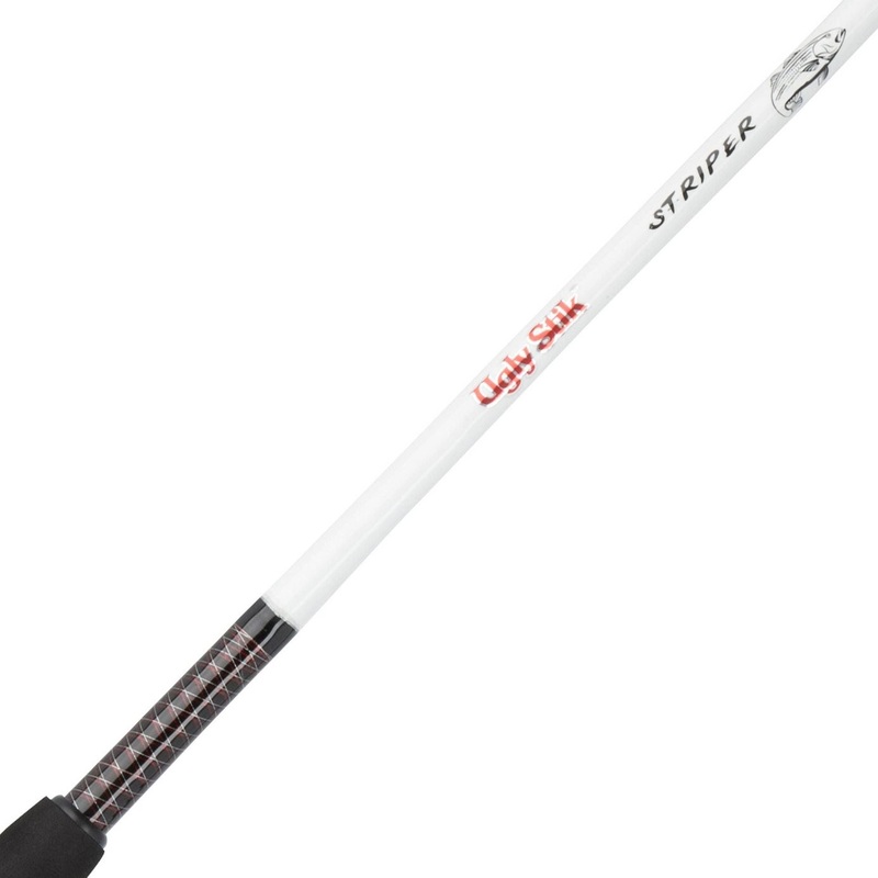 Ugly Stik Striper Casting Rod|7’6″|7’|Medium Light|Medium Heavy