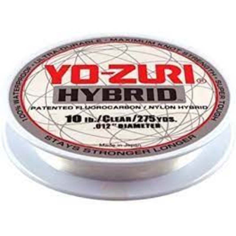 Yo-Zuri Hybrid Line|6lb|8lb|10lb|12lb|15lb|20lb|Clear|275|600