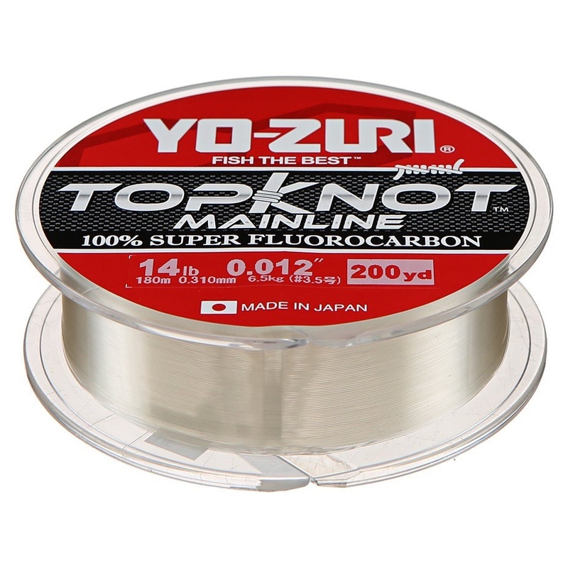 Yo-Zuri Topknot Fishing Line|6lb|8lb|10lb|12lb|14lb|16lb|20lb|200yd|1000yd